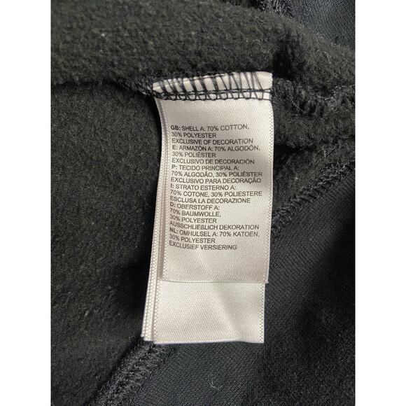 The North Face Womens Large Black Pullover Hoodie Long Sleeve Sweatshirt Pocket - Picture 7 of 9